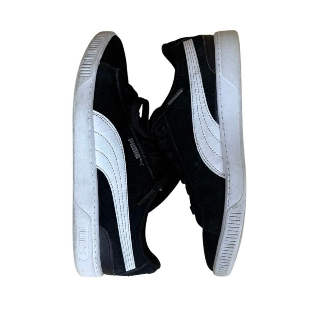2022 Puma Vicky V3 Sneakers Women’s 6.5 Black White Skater Streetwear Casual